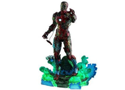 Ready Hot Toys MMS580 SPIDER-MAN: FAR FROM HOME 1/6 MYSTERIO’S IRON MAN ILLUSION