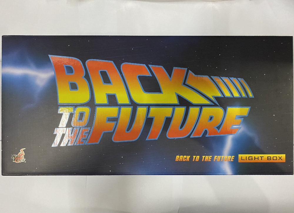 う*ん様 BACK TO THE FUTURE LIGHT BOX ホットトイズ HOT TOYS LIGHT BOX BACK TO THE FUTURE LIGHT LOGO UNIVERSAL LICENSE