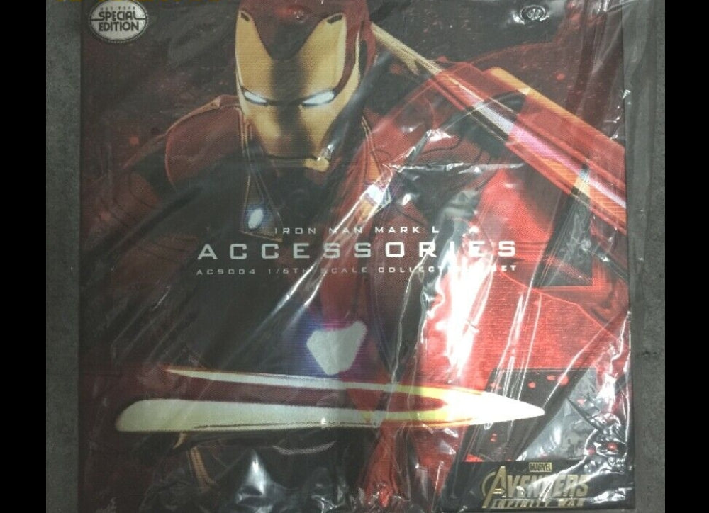 Hot Toys ACS004 钢铁侠 MARK L 1/6 配件收藏套装 特别版