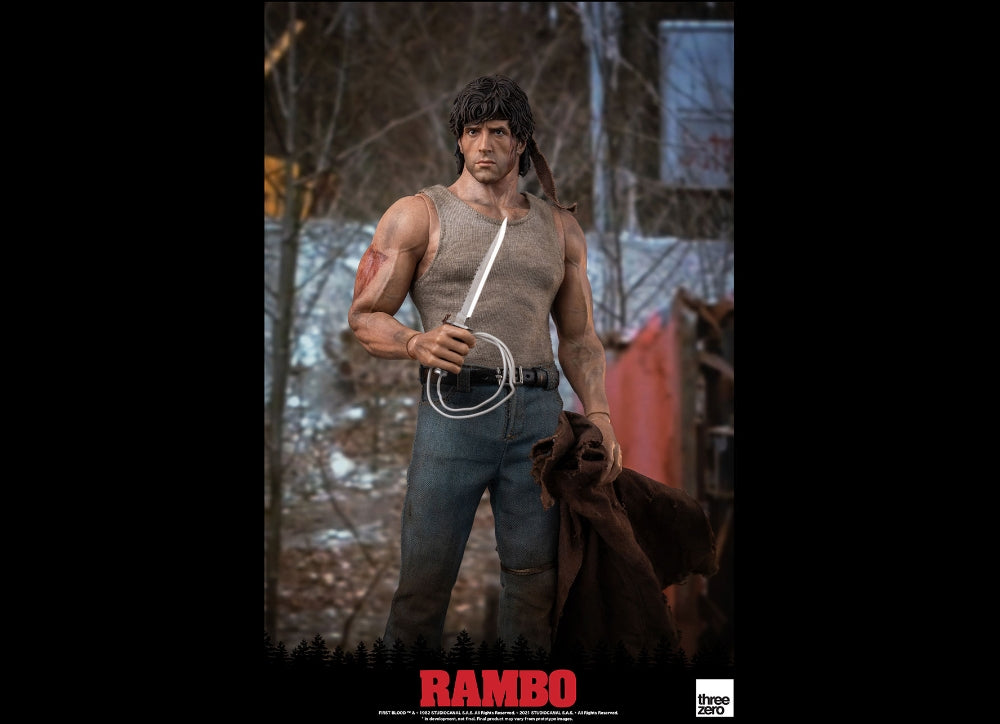 Three Zero Rambo Display Ready! Threezero Rambo: First Blood 1/6 John Rambo – Toysbuyingagent