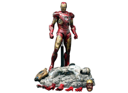 Hot Toys MMS196 复仇者联盟 1/6 战损版 马克7（电影宣传版）