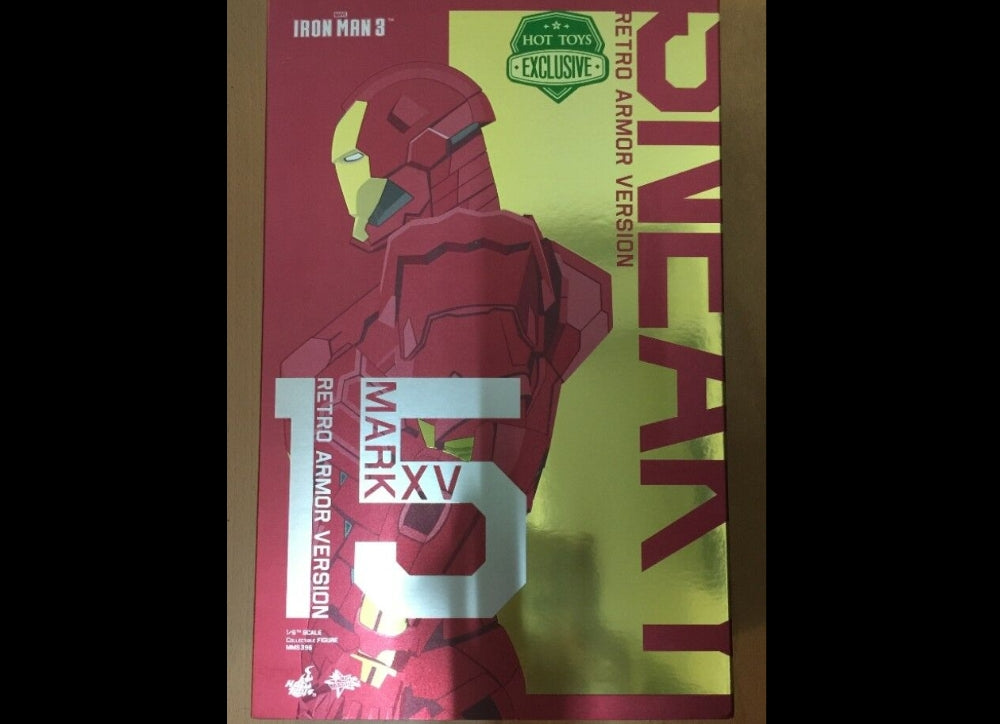 Hot Toys MMS396 钢铁侠3 1/6 潜行者马克十五世（复古装甲版）全新