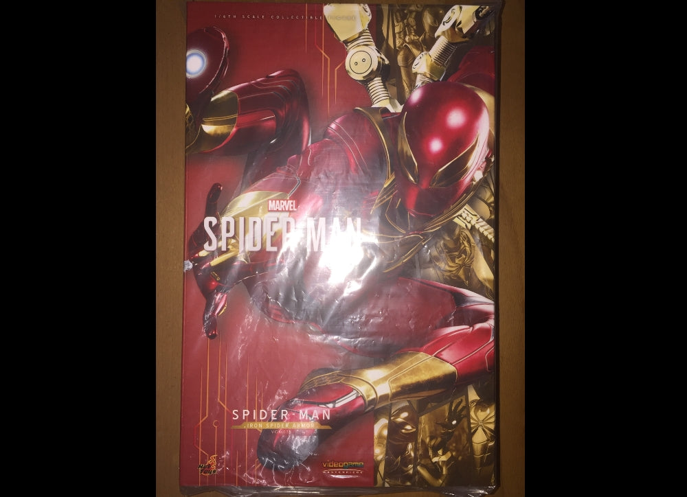 现货！Hot Toys VGM38 漫威蜘蛛侠 1/6 蜘蛛侠（钢铁蜘蛛战甲）