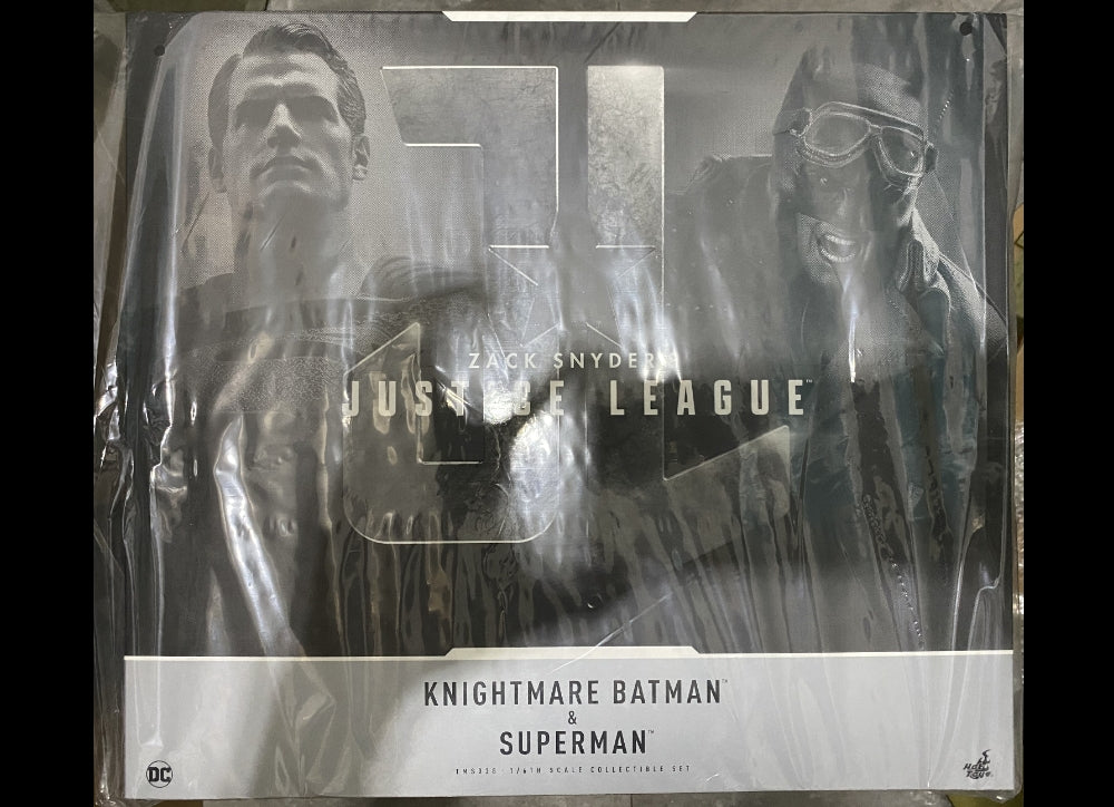 Ready Hot Toys TMS038 Zack Snyder's Justice League Knightmare Batman Superman