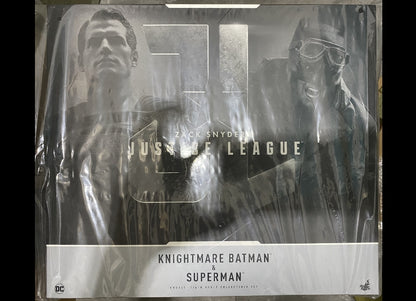 Ready Hot Toys TMS038 Zack Snyder's Justice League Knightmare Batman Superman