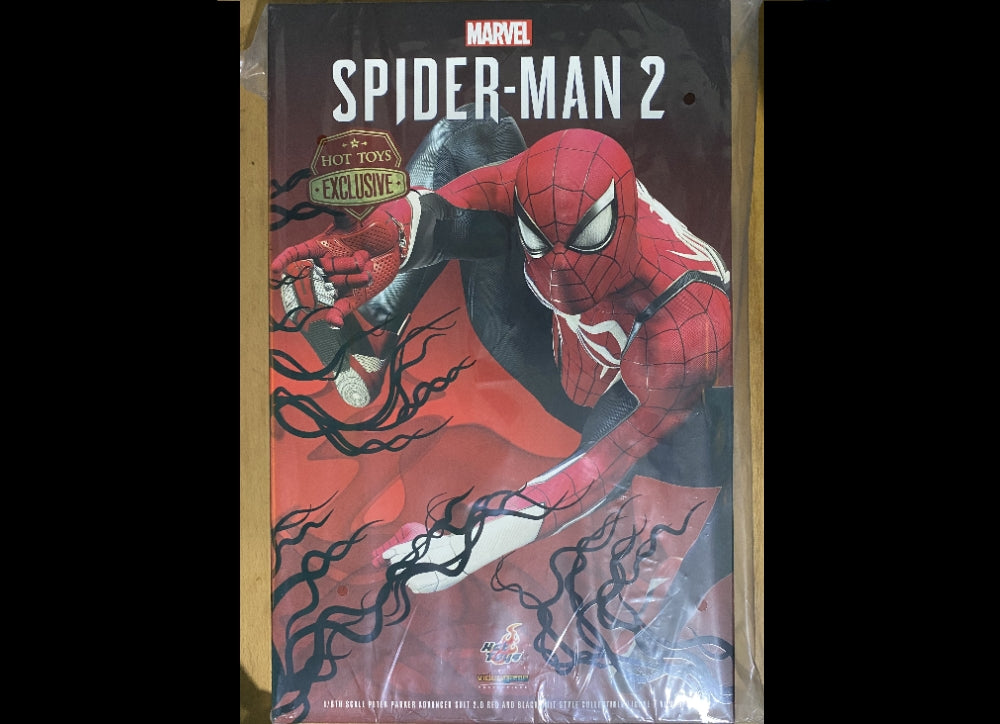 Ready Hot Toys VGM66 Peter Parker Advanced Suit 2.0 (Red and Black Suit Style)