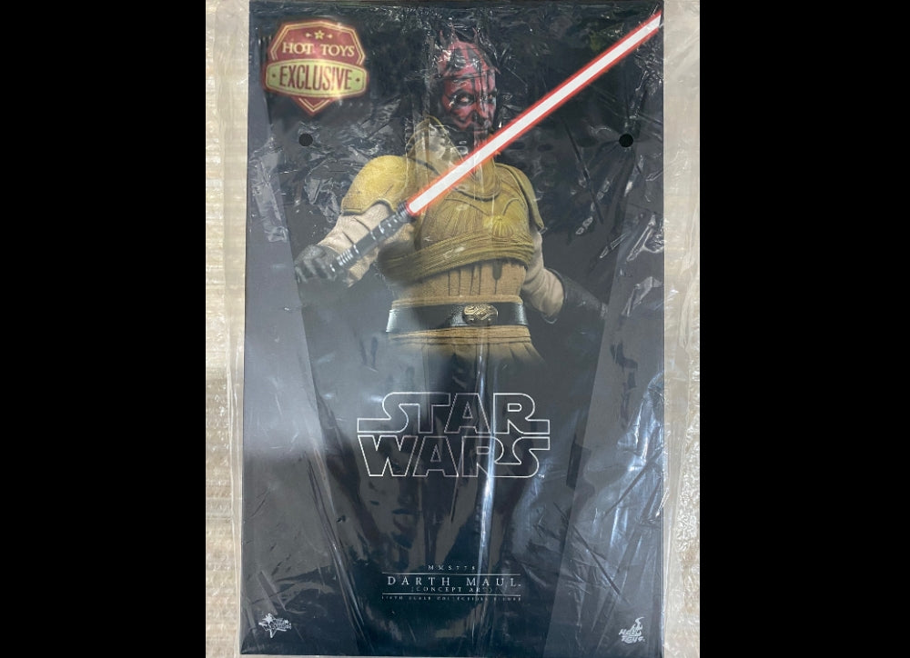 Ready! Hot Toys MMS778 Star Wars I The Phantom Menace 1/6 Darth Maul Concept Art