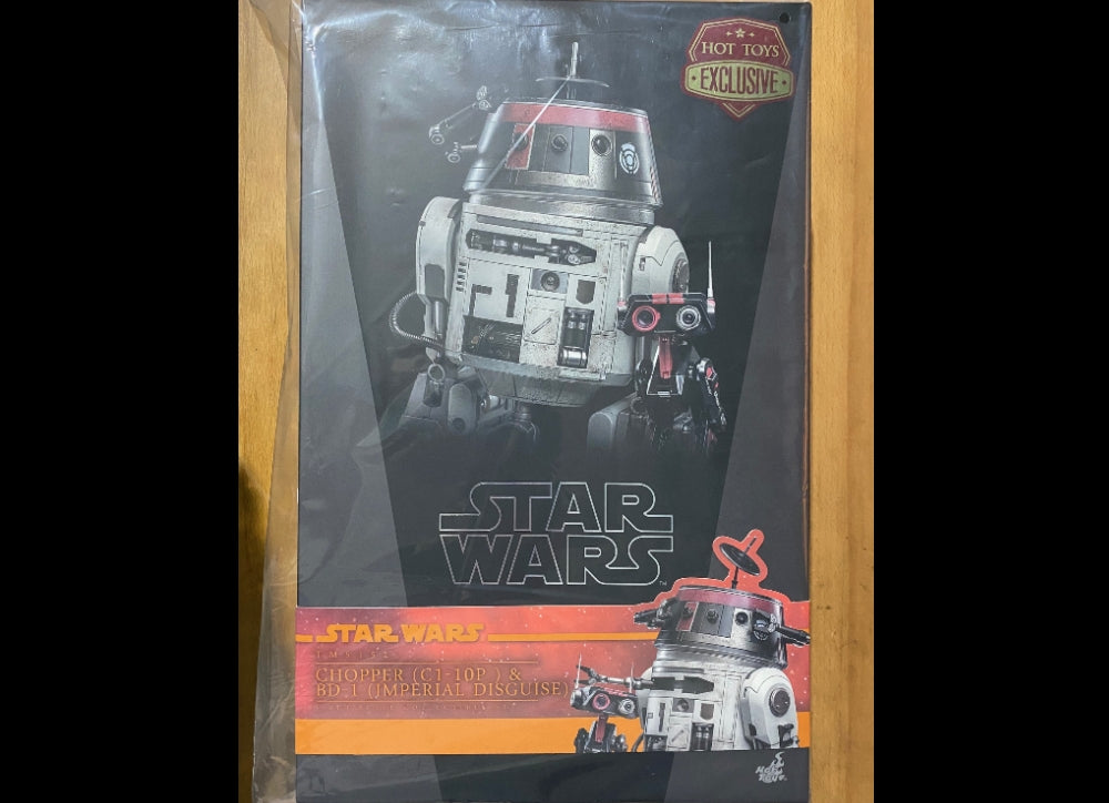 Ready Hot Toys TMS152 Star Wars 1/6 Chopper (C1-10P) & BD-1 (Imperial Disguise)