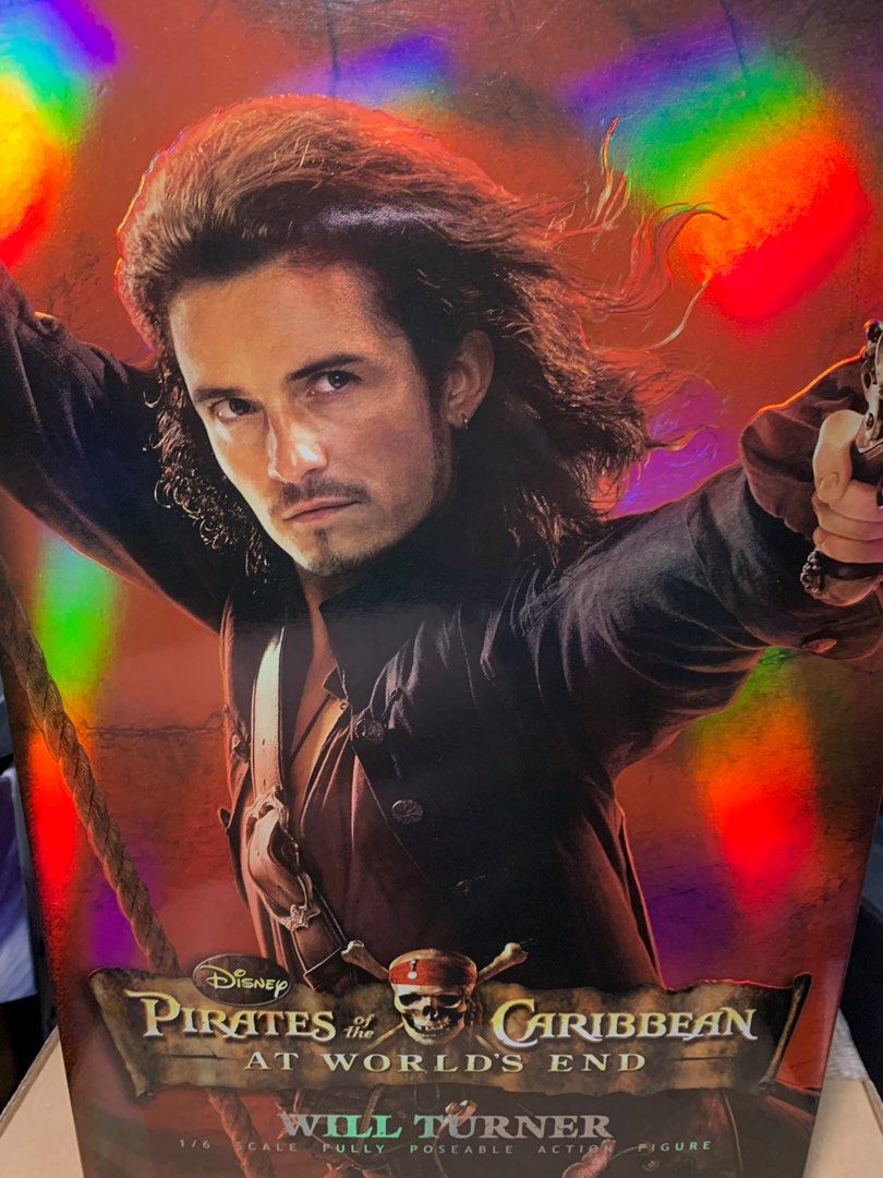 Hot Toys mms56 Pirates of the Caribbean 1/6 Will Turner Non-refundable!