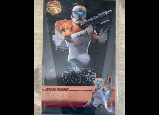Ready Hot Toys TMS151 Star Wars: The Clone Wars 1/6 Clone Commando Boss