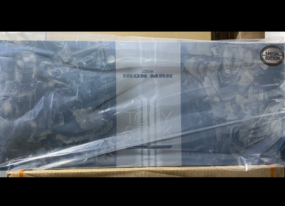 Ready Hot Toys MMS581B IRON MAN 1/6 TONY STARK (MECH TEST VERSION) SPECIAL