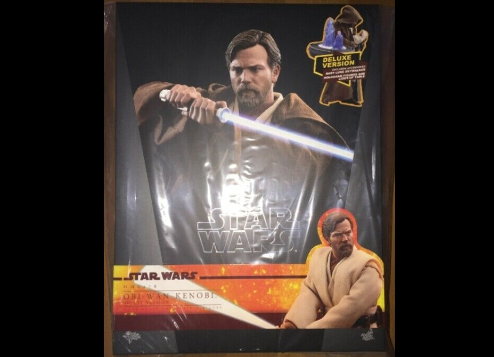 Hot Toys MMS478 STAR WARS REVENGE OF THE SITH 1/6 OBI-WAN KENOBI DELUXE VERSION