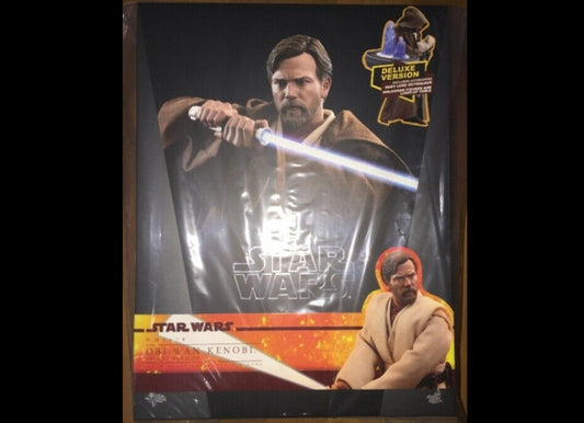 Hot Toys MMS478 STAR WARS REVENGE OF THE SITH 1/6 OBI-WAN KENOBI DELUXE VERSION