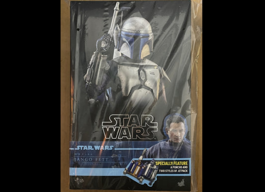 Ready! Hot Toys MMS589 STAR WARS II: ATTACK OF THE CLONES 1/6 JANGO FETT