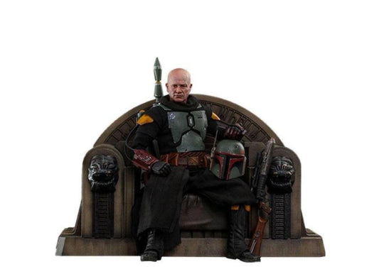 Ready Hot Toys TMS056 Star Wars 1/6 Boba Fett Repaint Armor Throne Regular