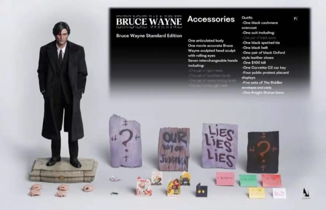 Ready! InArt A004S2 Bruce Wayne 1/6 Collectible Standard Version