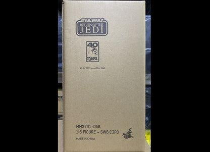 Ready! Hot Toys MMS701D56 STAR WARS VI: RETURN OF THE JEDI 1/6 C-3PO