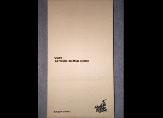 Ready! Hot Toys QS008 IRON MAN 3 1/4 MARK XLII (DELUXE VERSION) (Re-issue)