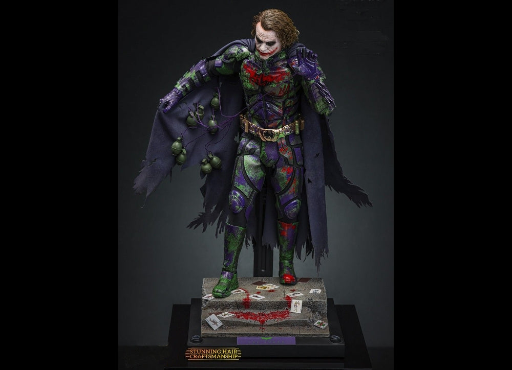 准备好了！Hot Toys MMS752AE 黑暗骑士 1/6 小丑（蝙蝠侠冒名顶替者）匠心之作