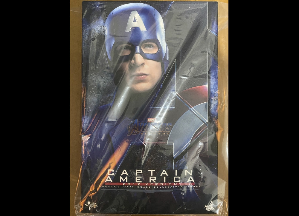 Ready! Hot Toys MMS563 AVENGERS: ENDGAME 1/6 CAPTAIN AMERICA (2012 VERSION)