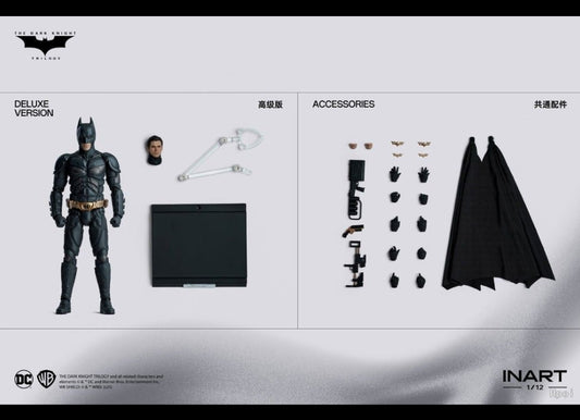 Ready! InArt The Dark Knight Rises 1/12 Batman Deluxe Version