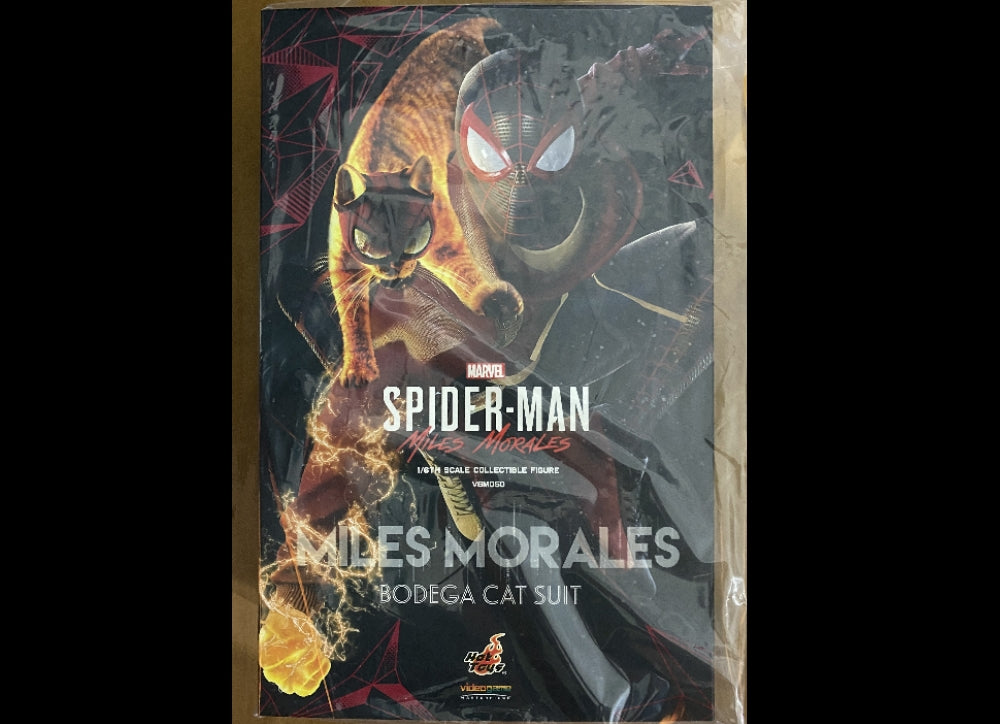 Ready! Hot Toys VGM50 MARVEL’S SPIDER-MAN 1/6 MILES MORALES (BODEGA CAT SUIT)