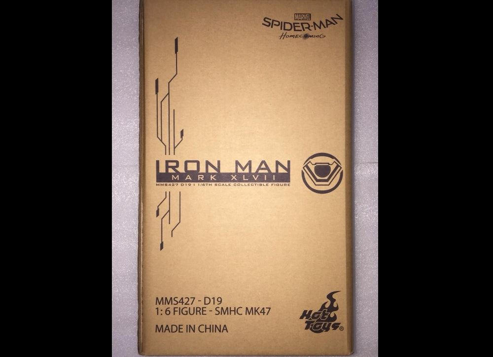 现货！Hot Toys MMS427D19 蜘蛛侠：英雄归来 1/6 钢铁侠 MARK XLVII