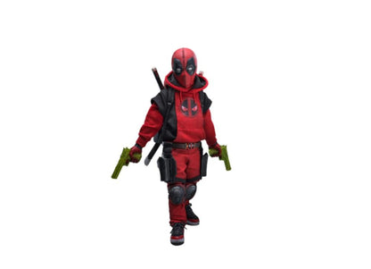 准备好了！Hot Toys MMS763 死侍与金刚狼 1/6 比例 儿童死侍