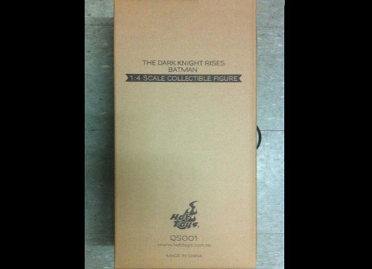 Hot Toys QS001 黑暗骑士崛起 1/4 蝙蝠侠 常规版 不可退款！