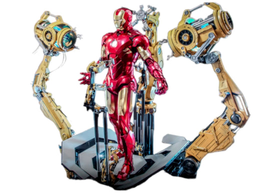 Hot Toys MMS462D22 钢铁侠2 1/6 马克4型带战甲安装架