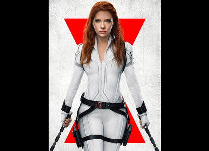 Ready! Hot Toys MMS601 Black Widow 1/6 Black Widow Snow Suit Version