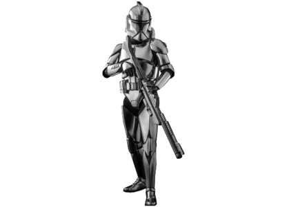 Ready! Hot Toys MMS643 STAR WARS 1/6 CLONE TROOPER (CHROME VERSION)