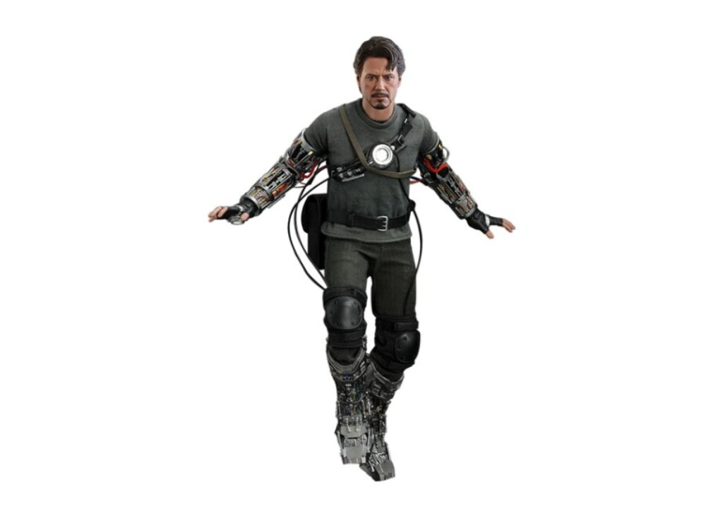 Ready Hot Toys MMS581 IRON MAN 1/6 TONY STARK (MECH TEST VERSION) REGULAR