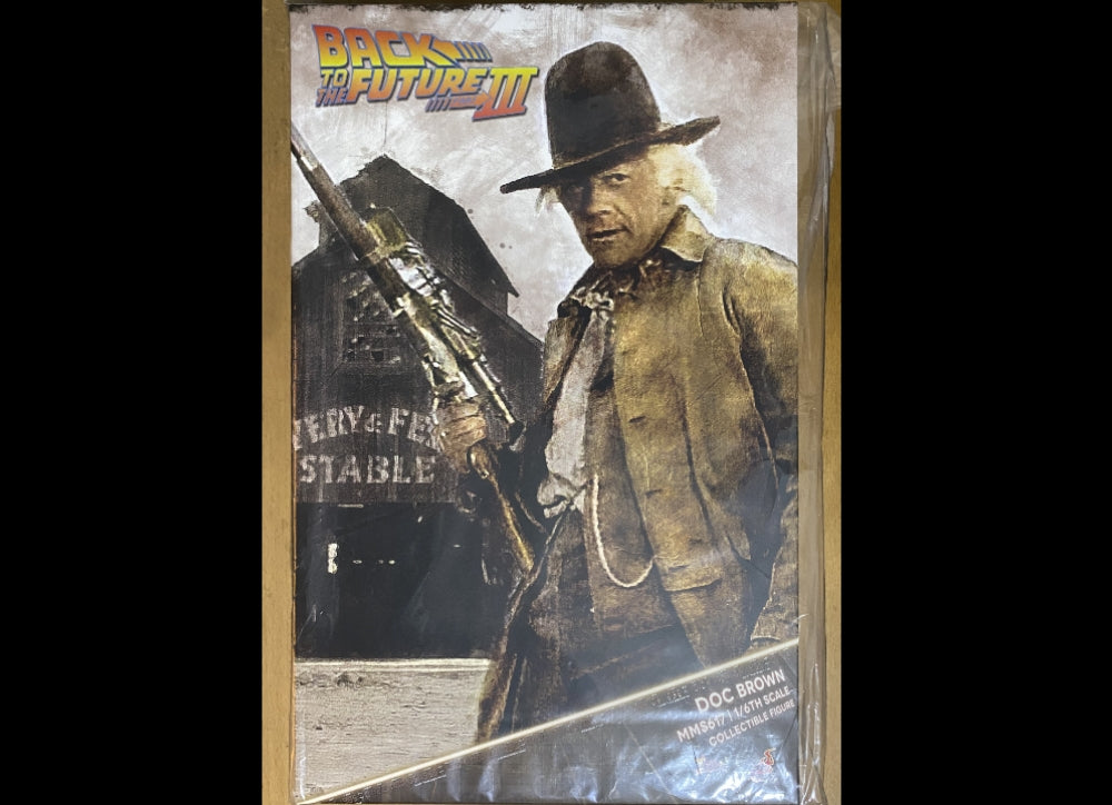 Ready! Hot Toys MMS617 Back to the Future Part III 1/6 Doc Brown