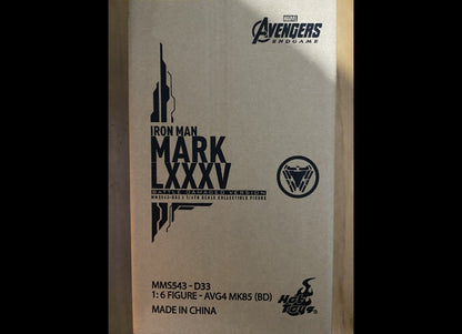 Ready! Hot Toys MMS543D33 1/6 IRON MAN MARK LXXXV BATTLE DAMAGE REGULAR