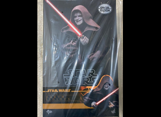 Ready! Hot Toys MMS745B Star Wars: Revenge of the Sith 1/6 Darth Sidious Special