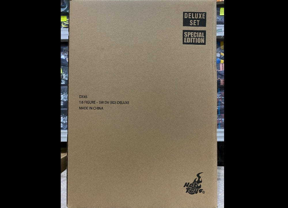 准备好了！Hot Toys DX45B 星球大战 1/6 达斯·维达 战斗损伤豪华特别版