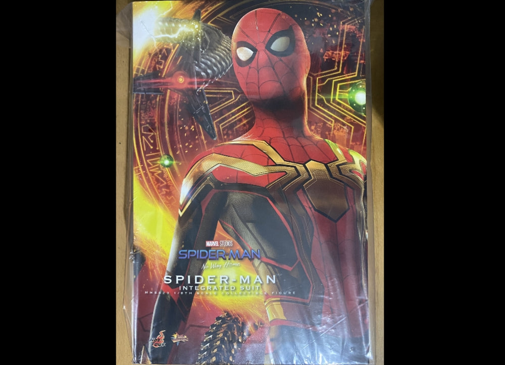 准备好了！Hot Toys MMS623 蜘蛛侠：无路可退 1/6 蜘蛛侠（一体式战衣）
