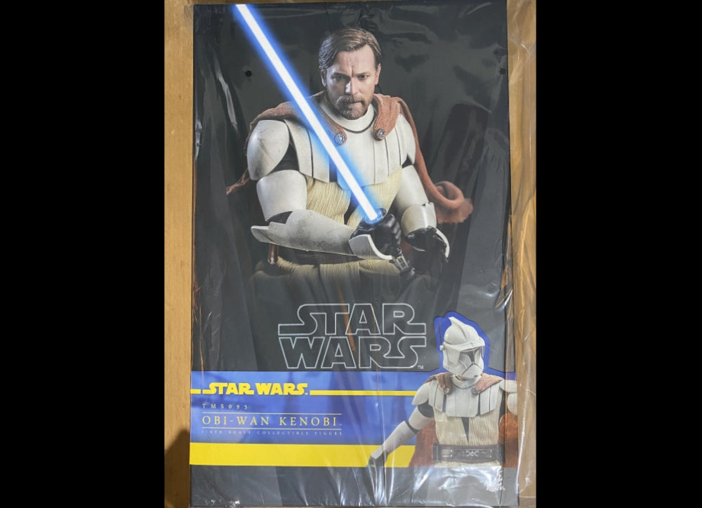 Ready! Hot Toys TMS095 STAR WARS: THE CLONE WARS 1/6 OBI-WAN KENOBI