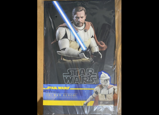 Ready! Hot Toys TMS095 STAR WARS: THE CLONE WARS 1/6 OBI-WAN KENOBI
