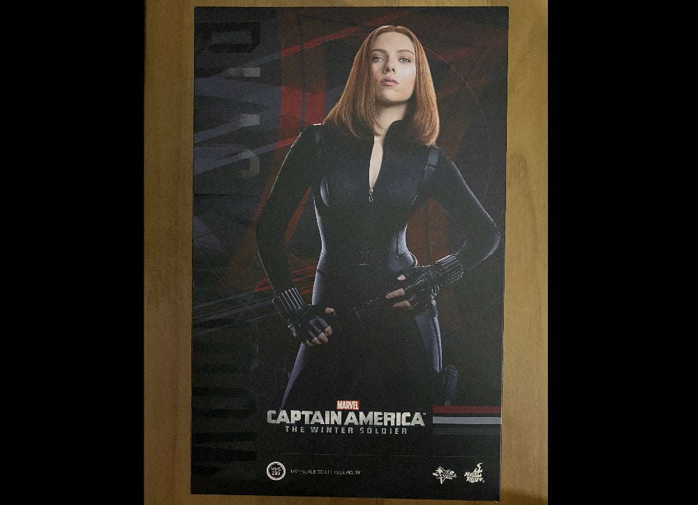 Unused! Hot Toys MMS239  1/6 BLACK WIDOW (leather issue) Non-refundable