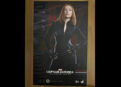 Unused! Hot Toys MMS239  1/6 BLACK WIDOW (leather issue) Non-refundable