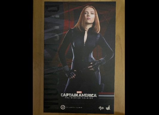 Unused! Hot Toys MMS239  1/6 BLACK WIDOW (leather issue) Non-refundable