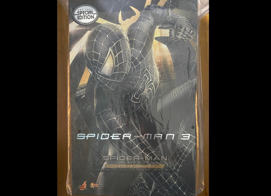 Ready! Hot Toys MMS728B 1/6 Spider-Man (Black Suit) Deluxe Version Special