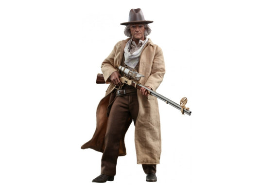 准备好了！Hot Toys MMS617《回到未来3》1/6比例布朗博士