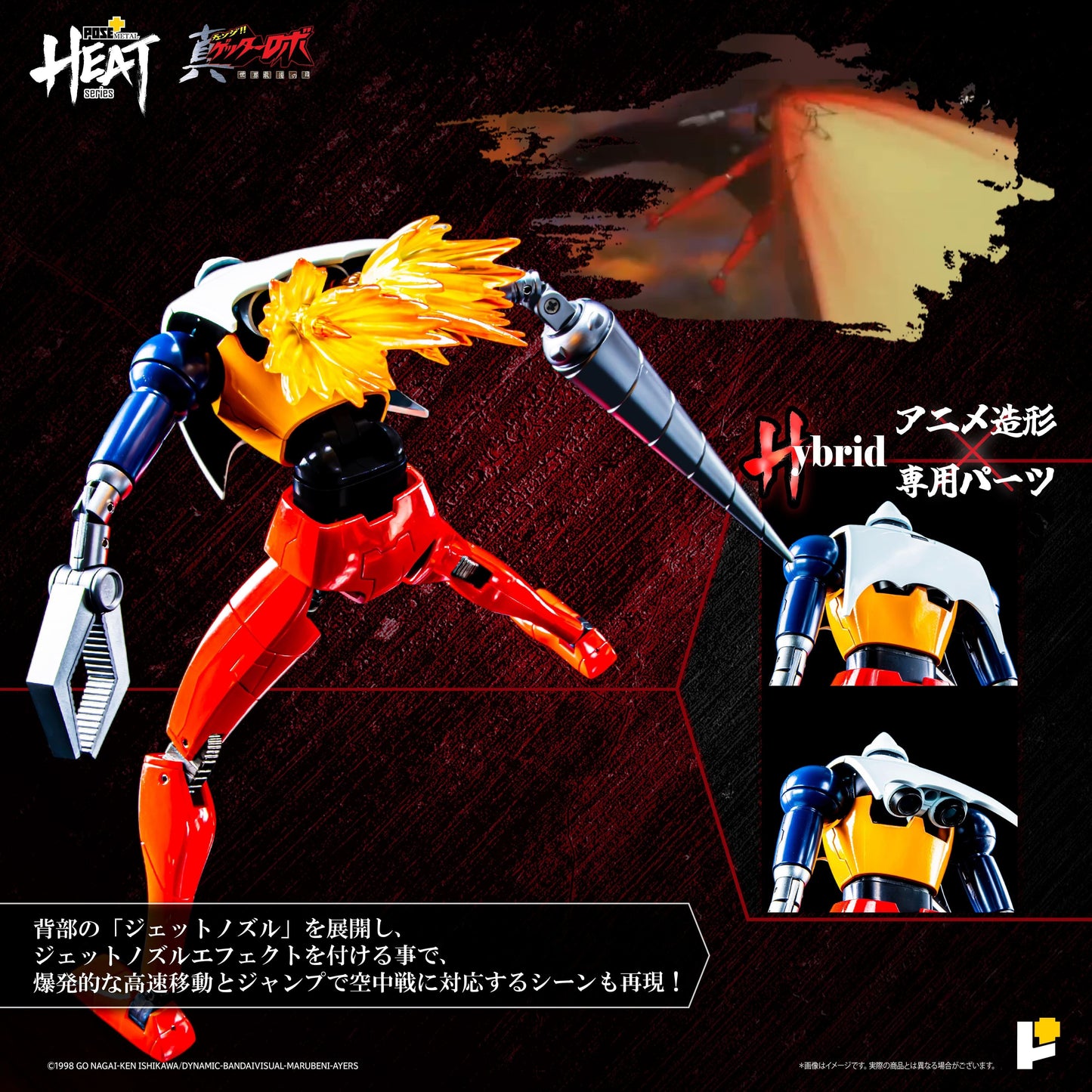 准备！POSE+ 金属热能系列 Getter 2 末日决战版