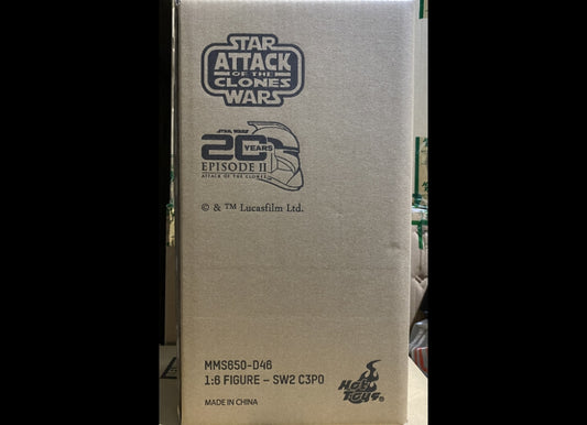 Ready! Hot Toys MMS650D46 STAR WARS II: ATTACK OF THE CLONES 1/6 C-3PO