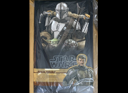 Ready! Hot Toys TMS052 Star Wars  1/6 The Mandalorian & Grogu Set Deluxe Version