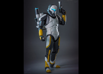 准备好了！Hot Toys TMS130 星球大战：残次品 1/6 克隆突击队员 Scorch