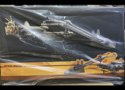 准备好了！Hot Toys TMS053 星球大战：曼达洛人 1/6 比例飞梭摩托车